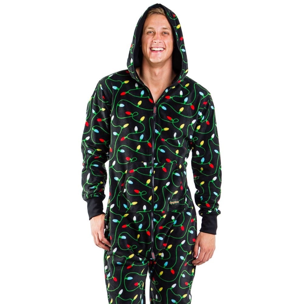 TIPSY ELVES String of Christmas Lights Jumpsuit